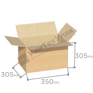 Гофрокороб 350*305*305 мм П-32 бурый